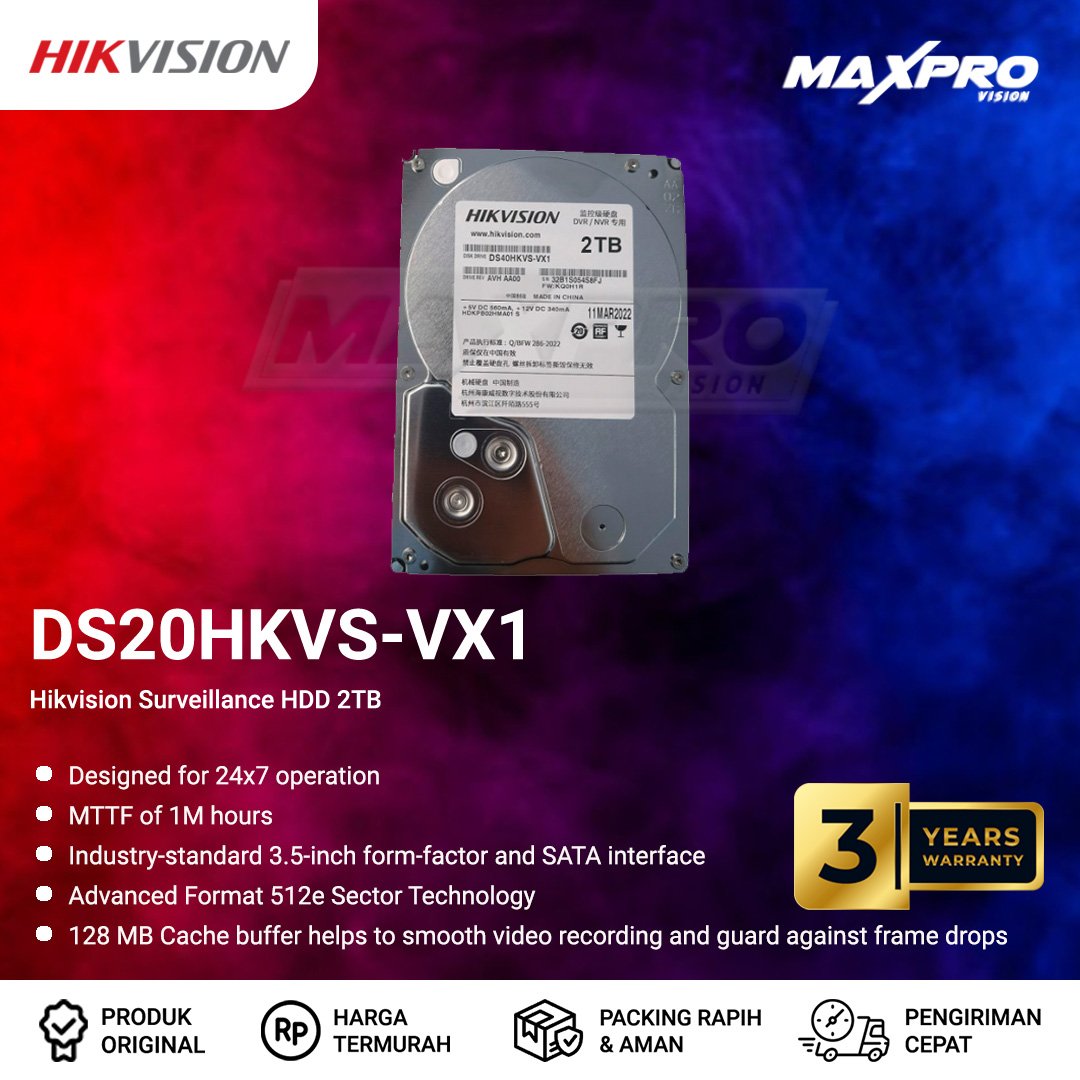 ds20hkvs vx1 hikvision hdd cctv 2tb 3y warranty ds20hkvs vx1 hikvision hdd cctv 2tb 3y warranty