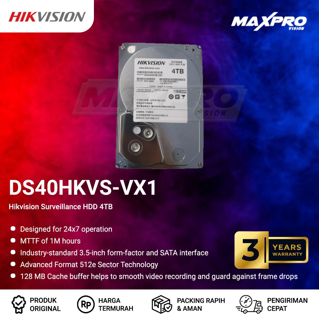 ds40hkvs vx1 hikvision hdd cctv 4tb 3y warranty ds40hkvs vx1 hikvision hdd cctv 4tb 3y warranty