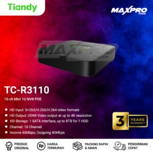tc r3110 nvr poe